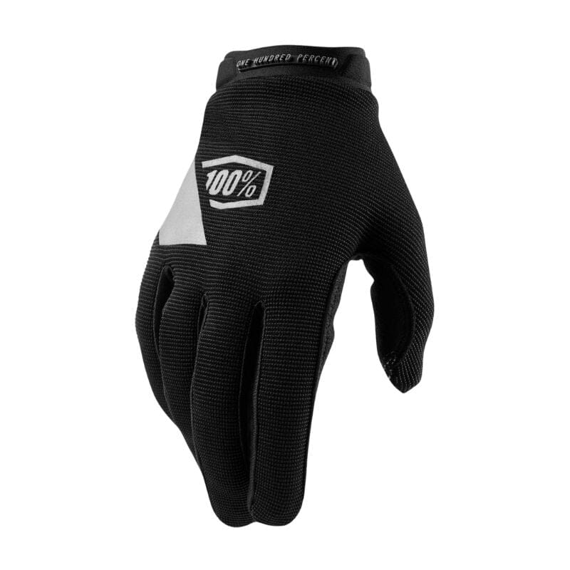 100% RIDECAMP Women's Glove Apparel 100 Percent Black LG 