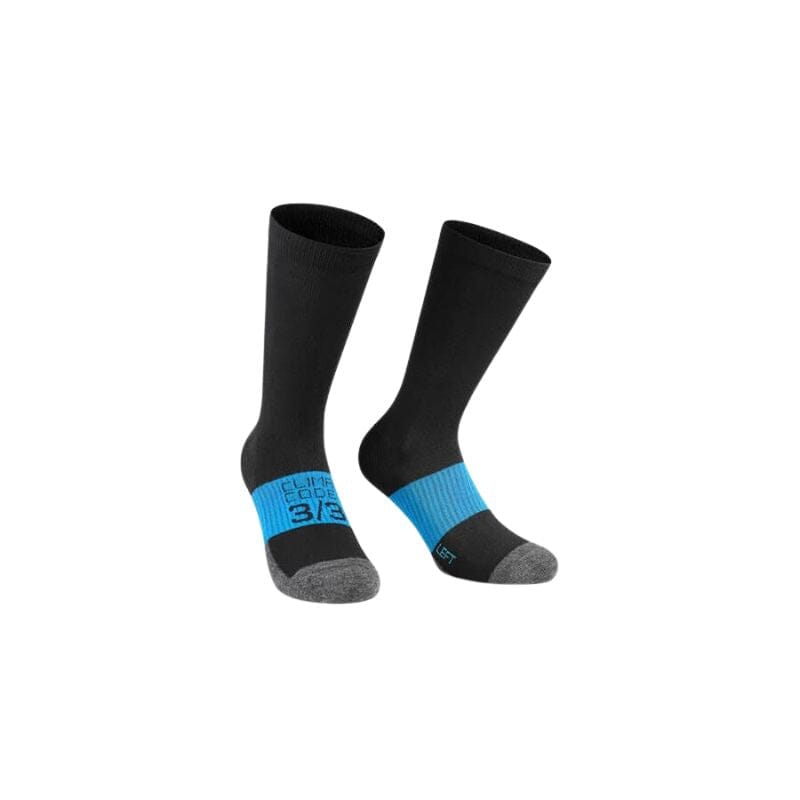 Assos Winter Socks EVO Apparel Assos Black Series I 