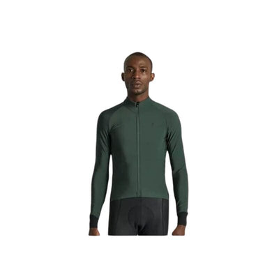 Specialized Men's SL Expert Long Sleeve Thermal Jersey Apparel Specialized Forest Green XS 