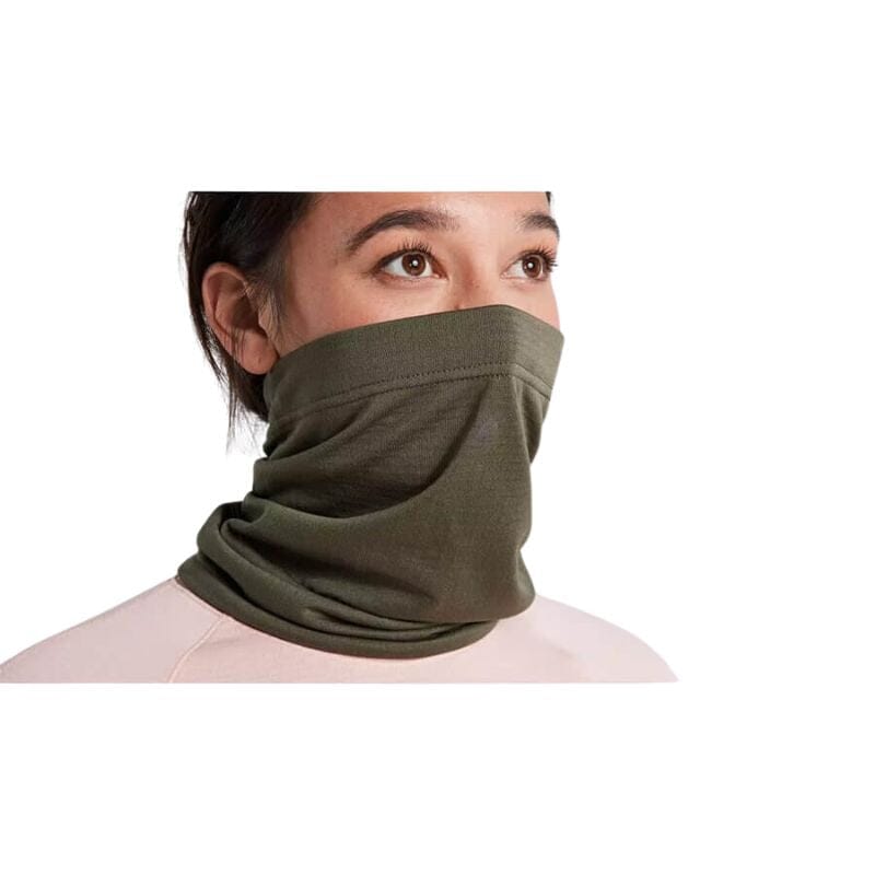 Specialized Prime Power Grid Neck Gaiter Apparel Specialized Oak Green One Size 