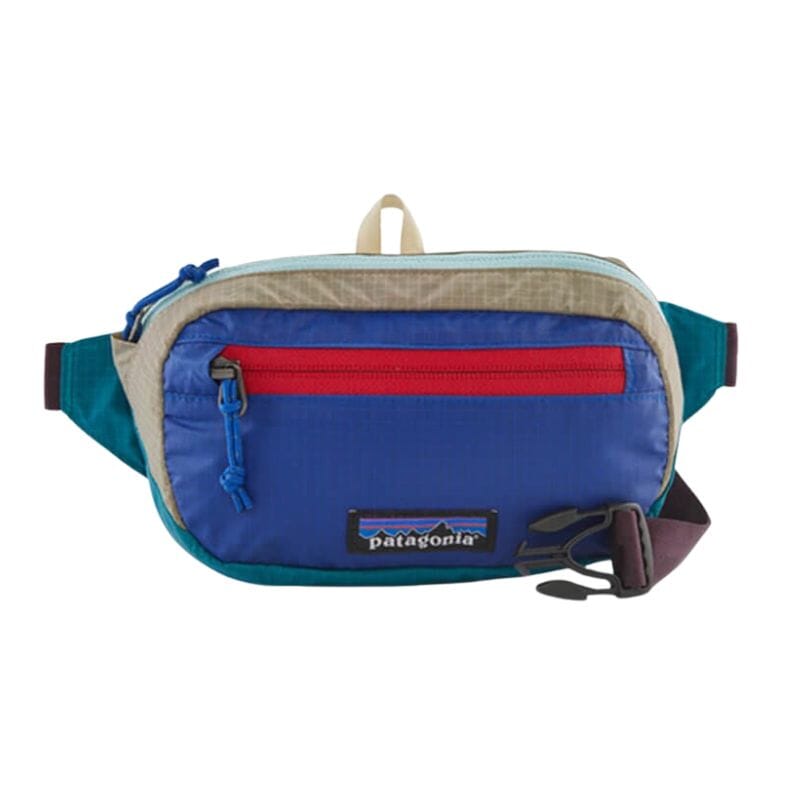 Patagonia Ultralight Black Hole Mini Hip Pack Accessories Patagonia Patchwork: Belay Blue ALL 