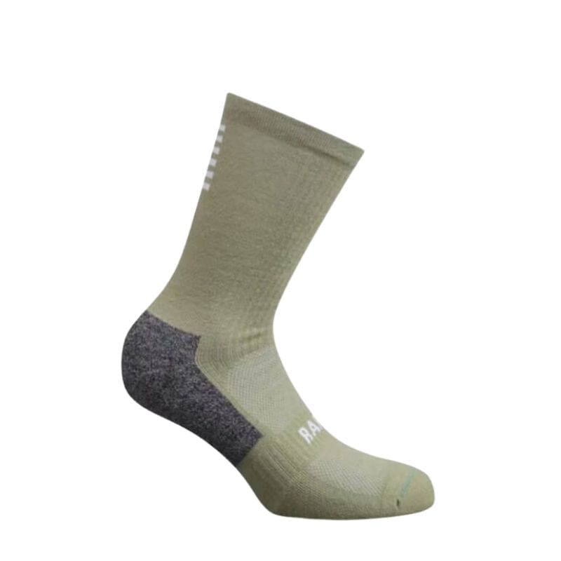Rapha Pro Team Winter Sock Apparel Rapha Olive Green / White S 