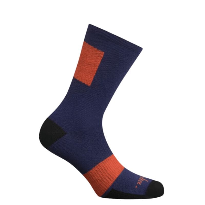 Rapha Trail Sock Apparel Rapha Deep Blue / Orange SM 