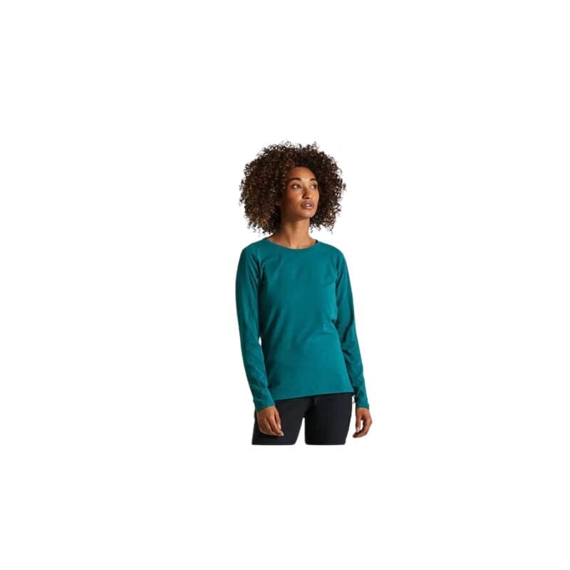 Specialized Women's Trail Long Sleeve Jersey Apparel Specialized Tropical Teal XS 