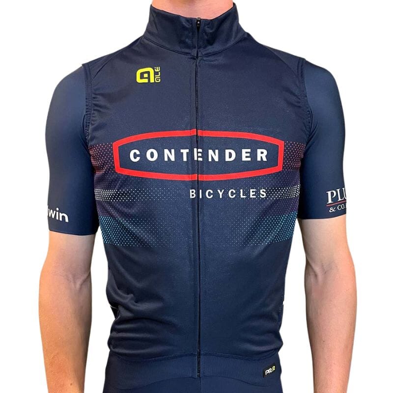 2022 Contender Bicycles PRR Wind Vest Apparel Contender Bicycles L 