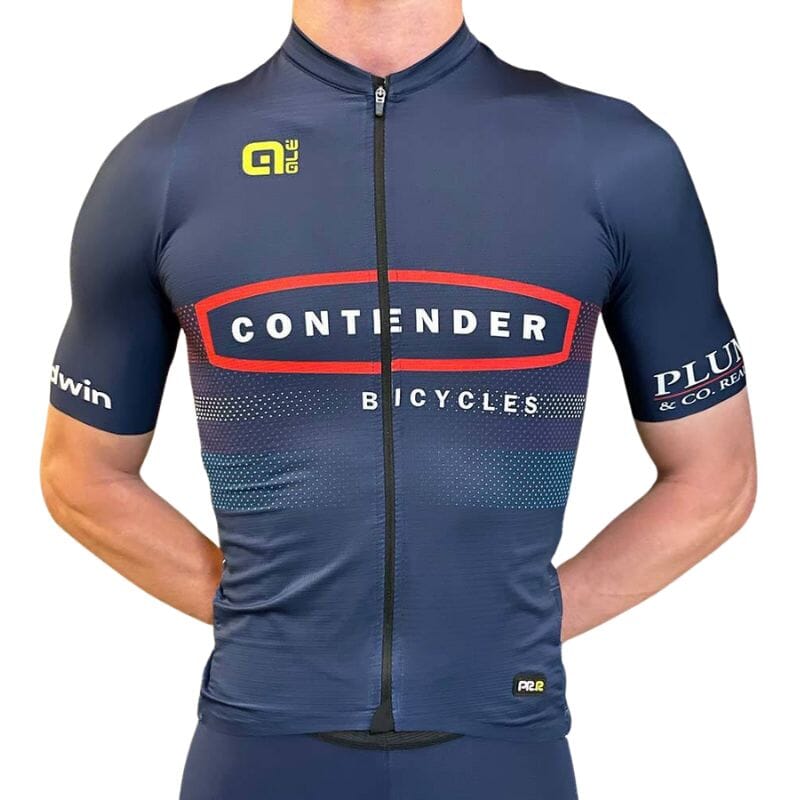 2022 Contender Bicycles PRR "Green" Jersey Apparel Contender Bicycles S 