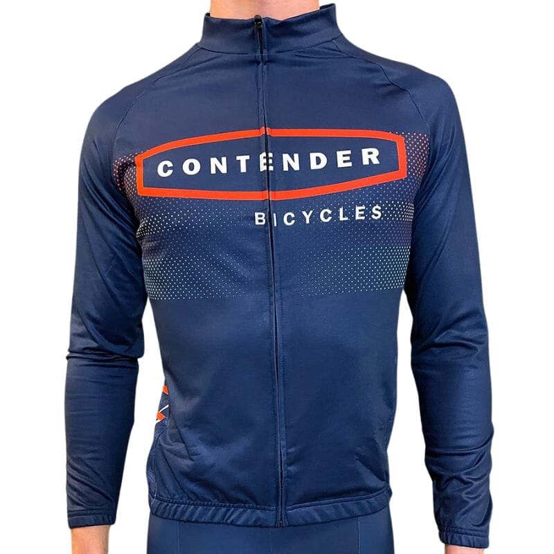 2022 Contender Classic Long Sleeve Jersey Apparel Contender Bicycles XS 