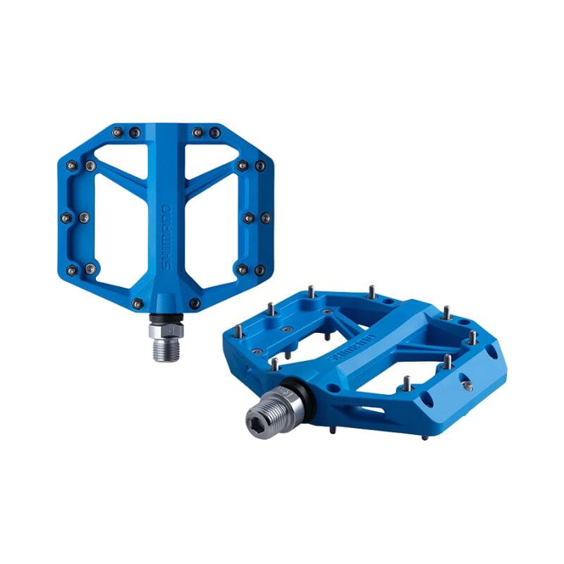 Shimano PD-GR400 Flat Pedal Components Shimano Blue 