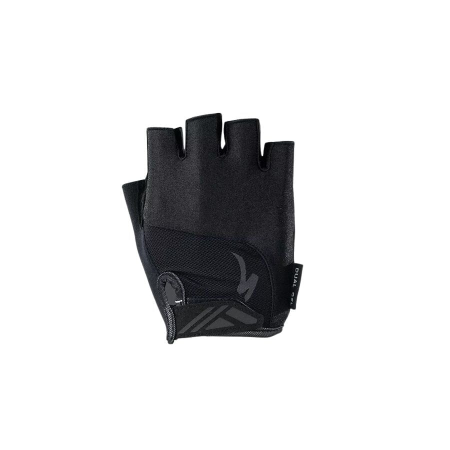 Specialized Body Geometry Dual-Gel Short Finger Gloves Apparel Specialized Black S 