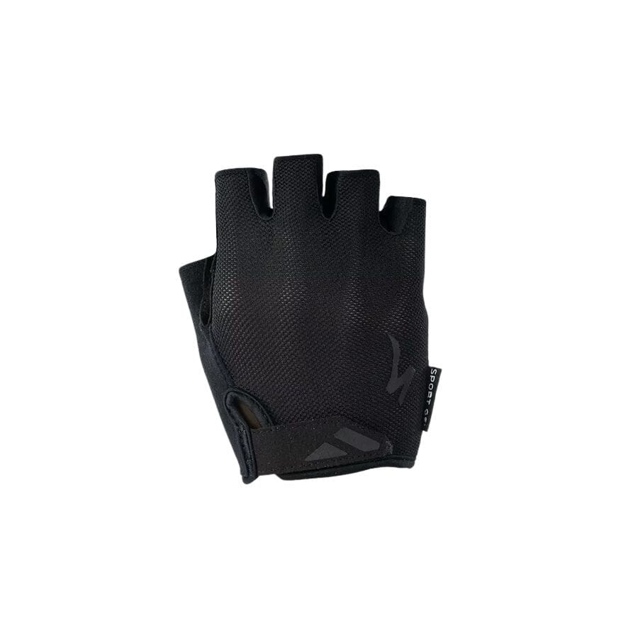 Specialized Body Geometry Sport Gel Short Finger Gloves Apparel Specialized Black S 