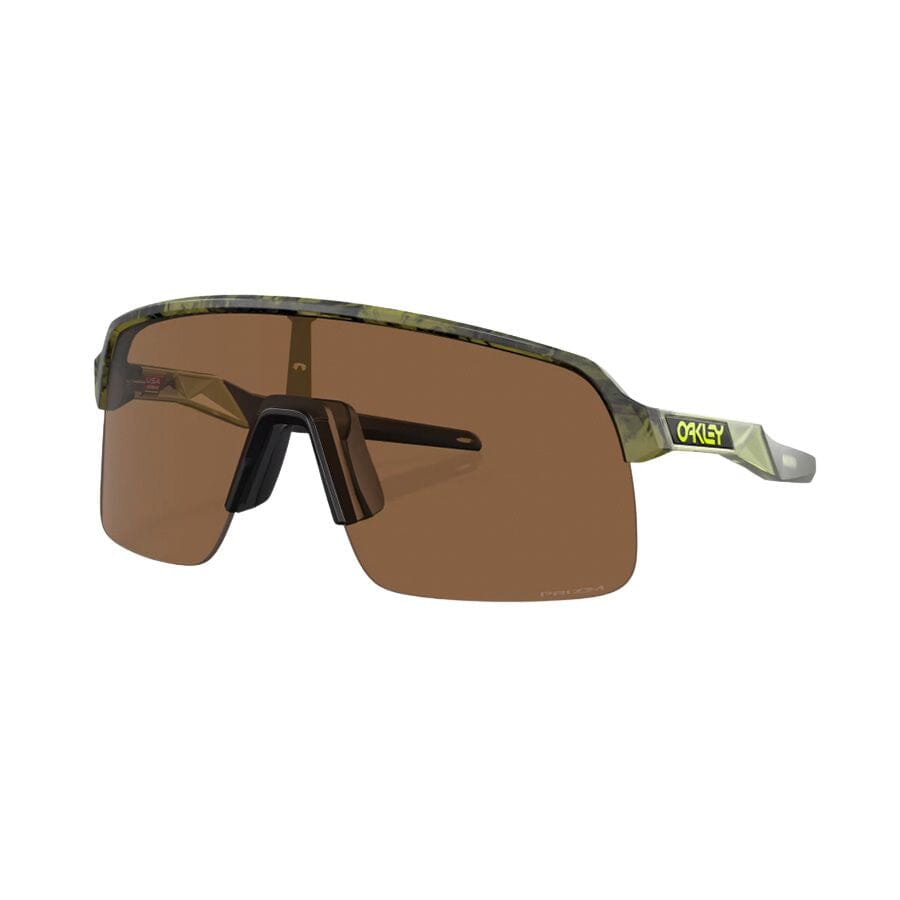 Oakley Sutro Lite Apparel Oakley Prizm Bronze Lenses, Matte Transparent Fern Swirl Frame 