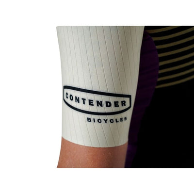 Contender Ale Warm Stripe Jersey Apparel Contender Bicycles 