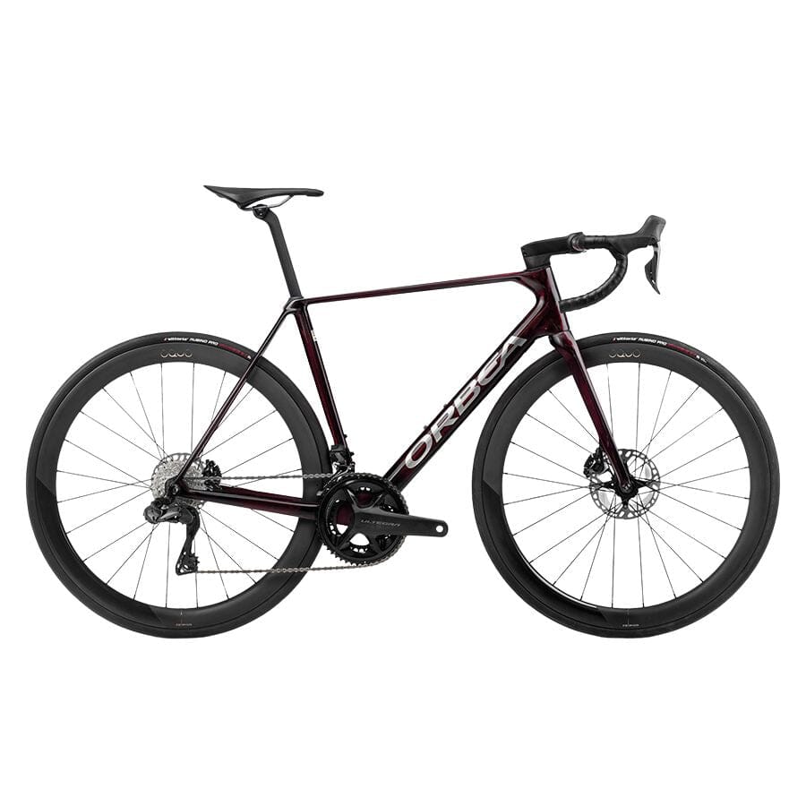 Orbea Orca M20iLTD Bikes Orbea Wine Red - Titanium (Gloss) 47 