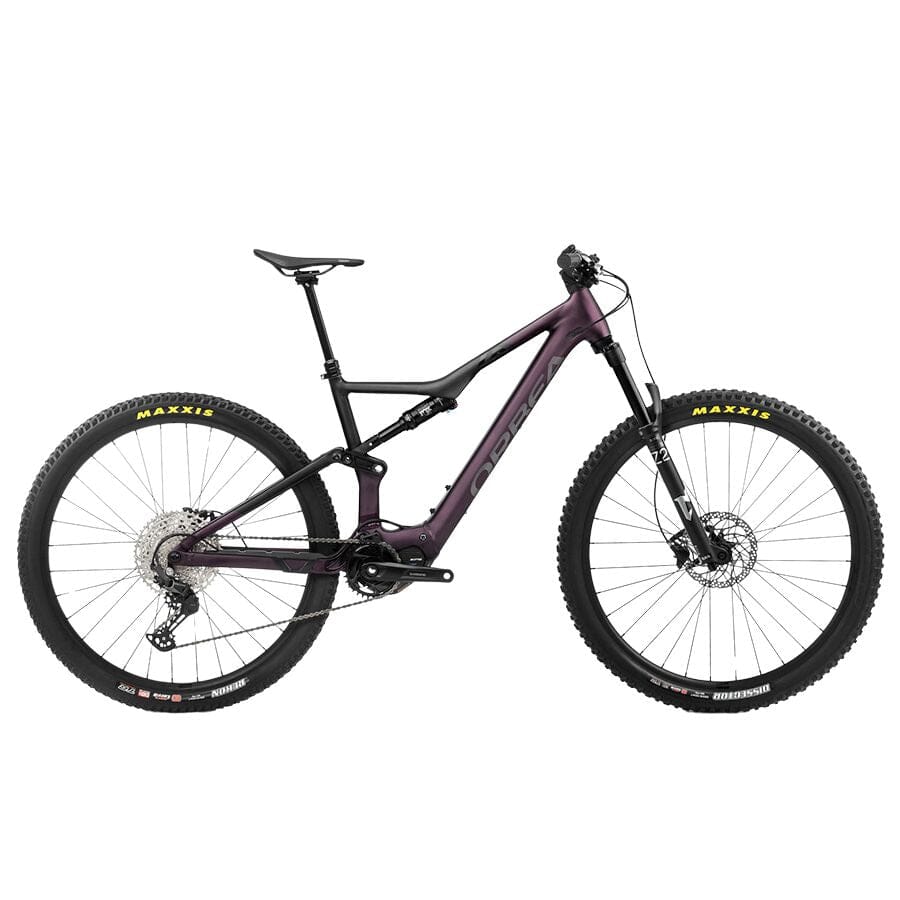 2024 Orbea Rise H30 20MPH Bikes Orbea Metallic Mulberry-Black (Matte) M 