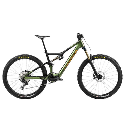 2024 Orbea Rise M10 20MPH Bikes Orbea Chameleon Goblin Green-Black (Matte) M 