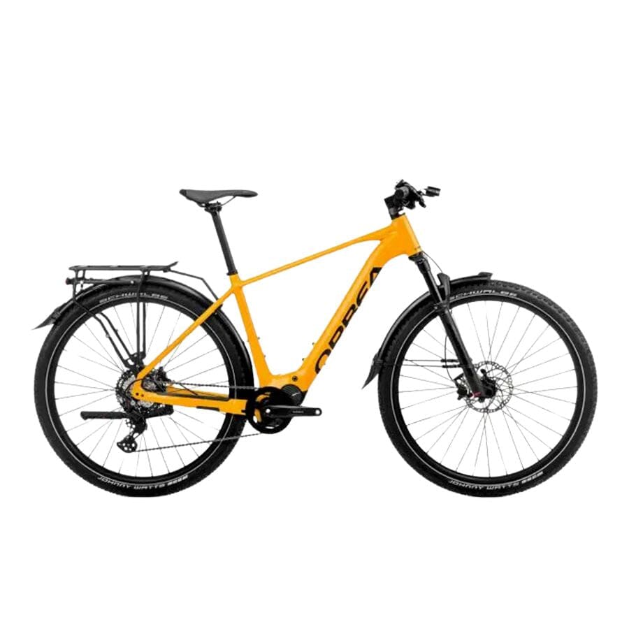 2022 Orbea Kemen SUV 30 20mph Bikes Orbea Bikes Mango (Gloss) - Black (Matt) S 