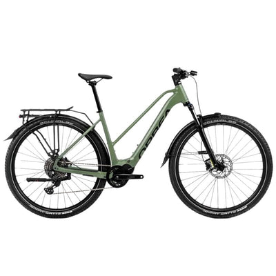2023 Orbea Kemen Mid SUV 40 20mph Bikes Orbea Urban Green (Gloss) - Black (Matte) M 