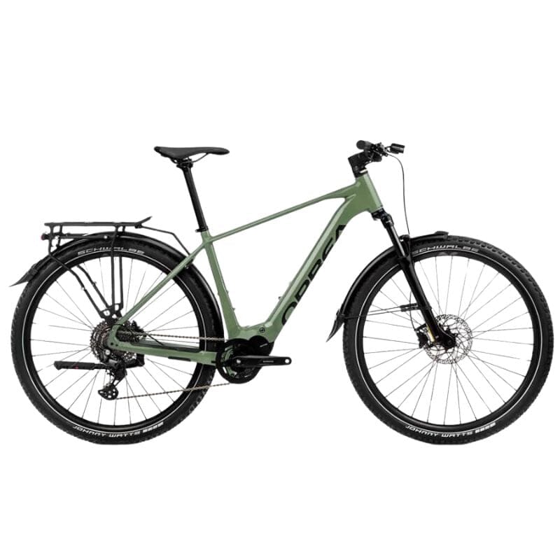 2023 Orbea Kemen SUV 40 20mph Bikes Orbea Urban Green (Gloss) - Black (Matte) S 