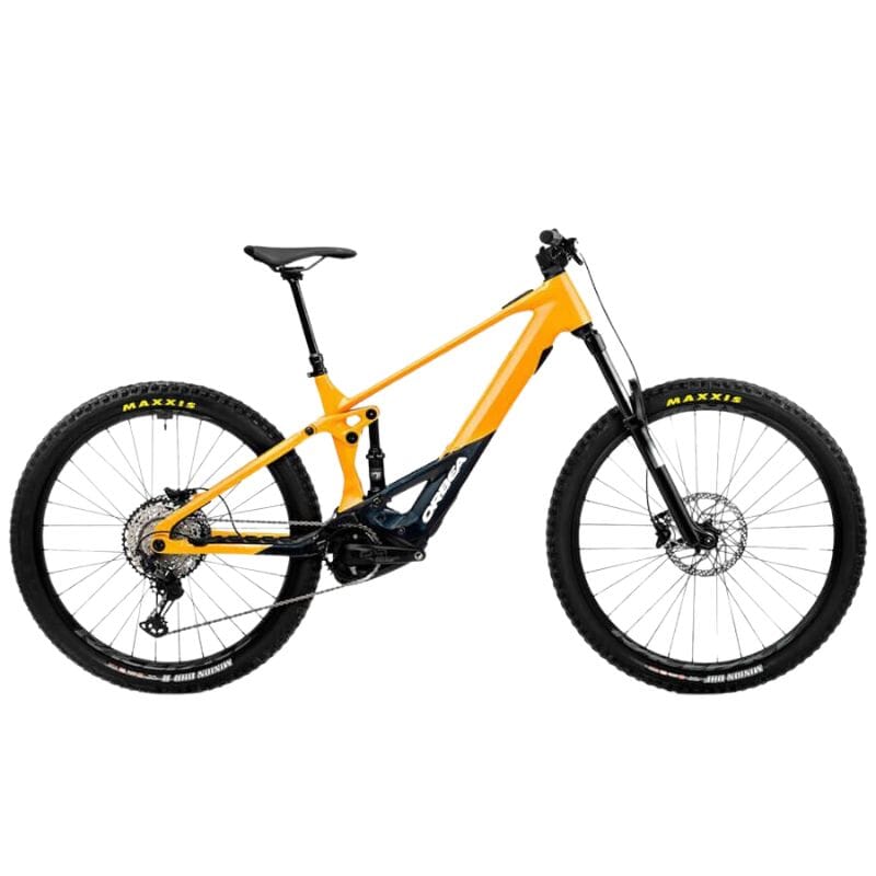2023 Orbea Wild H30 20mph Bikes Orbea Corn Yellow - Metallic Night Black (Gloss) S 