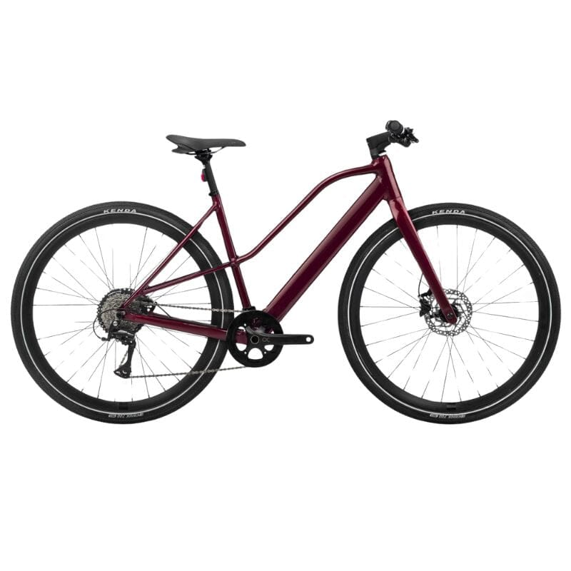 Orbea VIBE MID H30 20MPH Bikes Orbea Metallic Burgundy Red (Gloss) S 