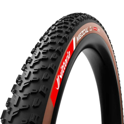 Vittoria Mezcal XC Race Tire COMPONENTS Vittoria 29 x 2.40, Tubeless, Folding, Black/Brown, Graphene + Silica, G2.0 