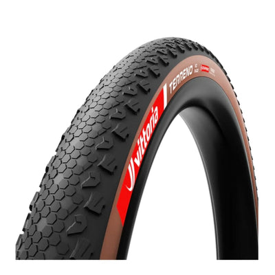 Vittoria Terreno XC Race Tire COMPONENTS Vittoria 29 x 2.40 / Tubeless / Folding / Black/Brown / Race Graphene + Silica / G2.0 