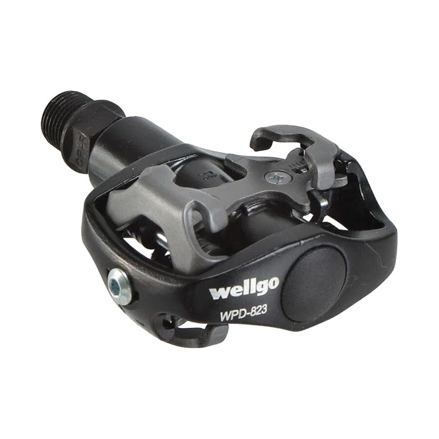 wellgo pedale ständer Wellgo WPD-823 Clipless MTB Pedals Black