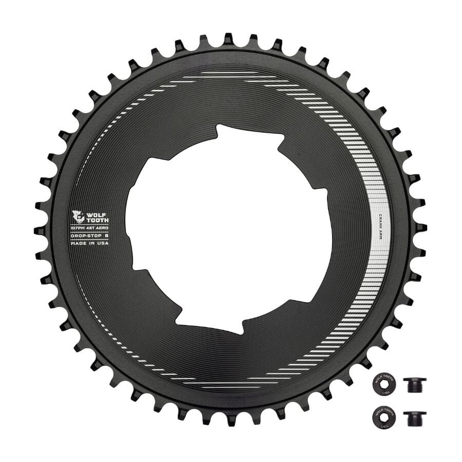 Wolf Tooth Aero 107 BCD Chainring for SRAM | Contender Bicycles