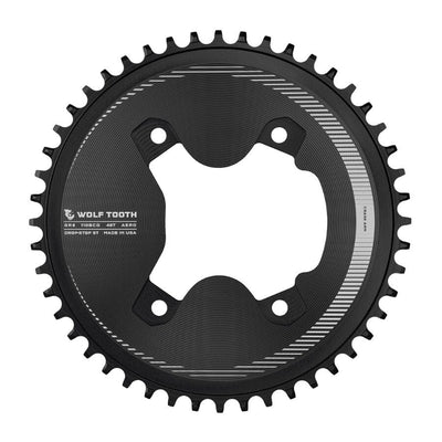 Wolf Tooth Aero 110 BCD 4-Bolt Chainring for GRX 800 | Contender Bicycles