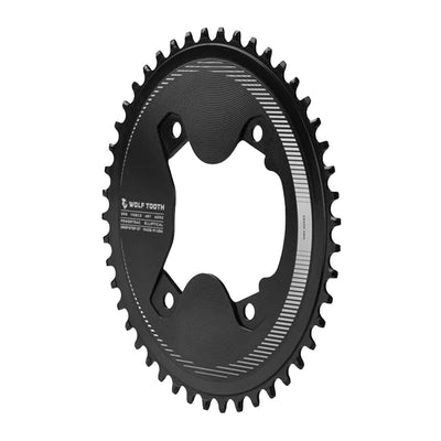 Wolf Tooth Aero Oval 110 BCD 4-Bolt Chainring for GRX 800 COMPONENTS Wolf Tooth Components 