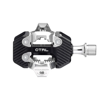 Wolf Tooth CTRL Trail Clipless Pedals COMPONENTS Wolf Tooth Components Black