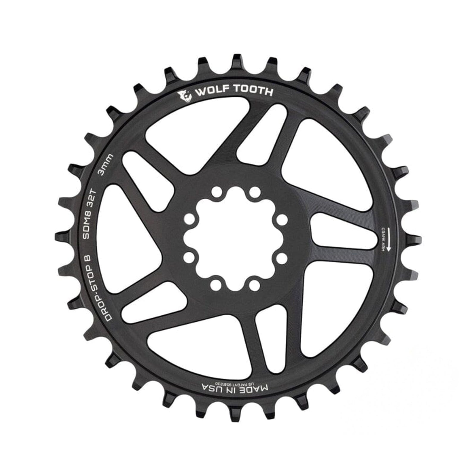 Wolf Tooth Direct Mount SRAM 8-Bolt Chainrings | Contender Bicycles