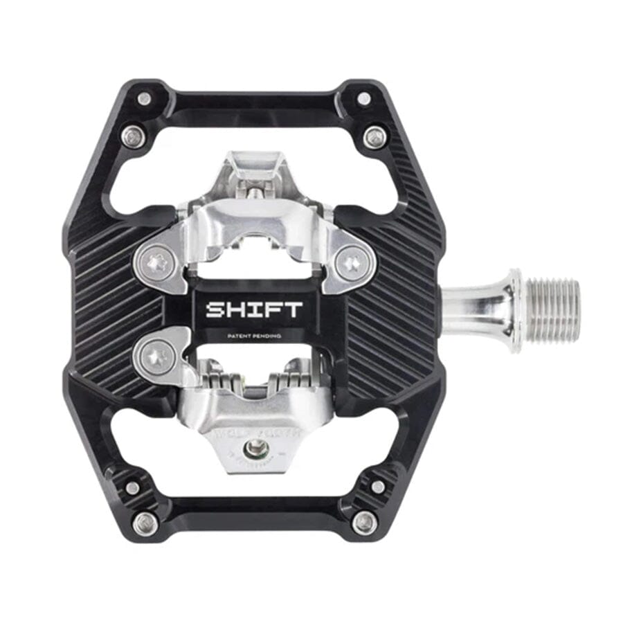 Wolf Tooth SHIFT Gravity Clipless Pedal Components Wolf Tooth Components Black 