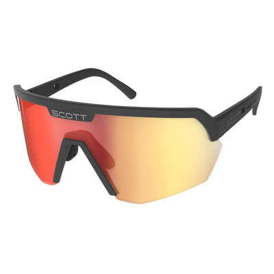 Scott Sunglasses Sport Shield APPAREL - EYEWEAR - SCOTT SCOTT Bikes Black / Red Chrome 
