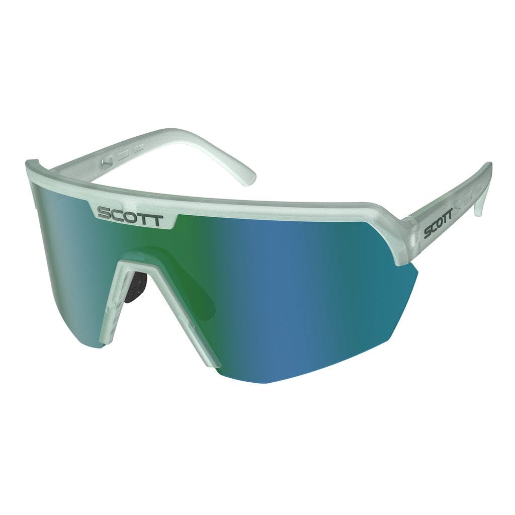 Scott Sunglasses Sport Shield APPAREL - EYEWEAR - SCOTT SCOTT Bikes Mineral Blue / Green Chrome 