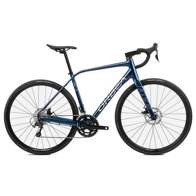 2023 Orbea Avant H40 Bikes Orbea Bikes Moondust Blue (Gloss) - Titan (Matt) 49 