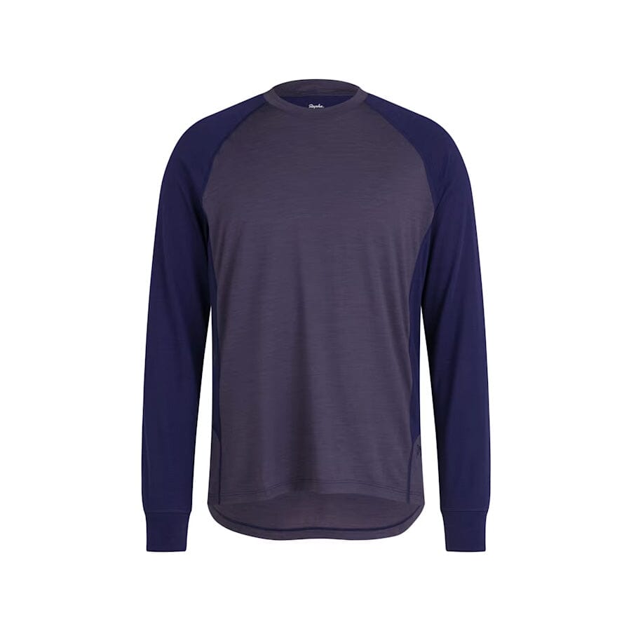 新品　Rapha メンズ メリノベースレイヤー 長袖 NAVY L Rapha Explore Merino Long Sleeve T-Shirt | Contender Bicycles