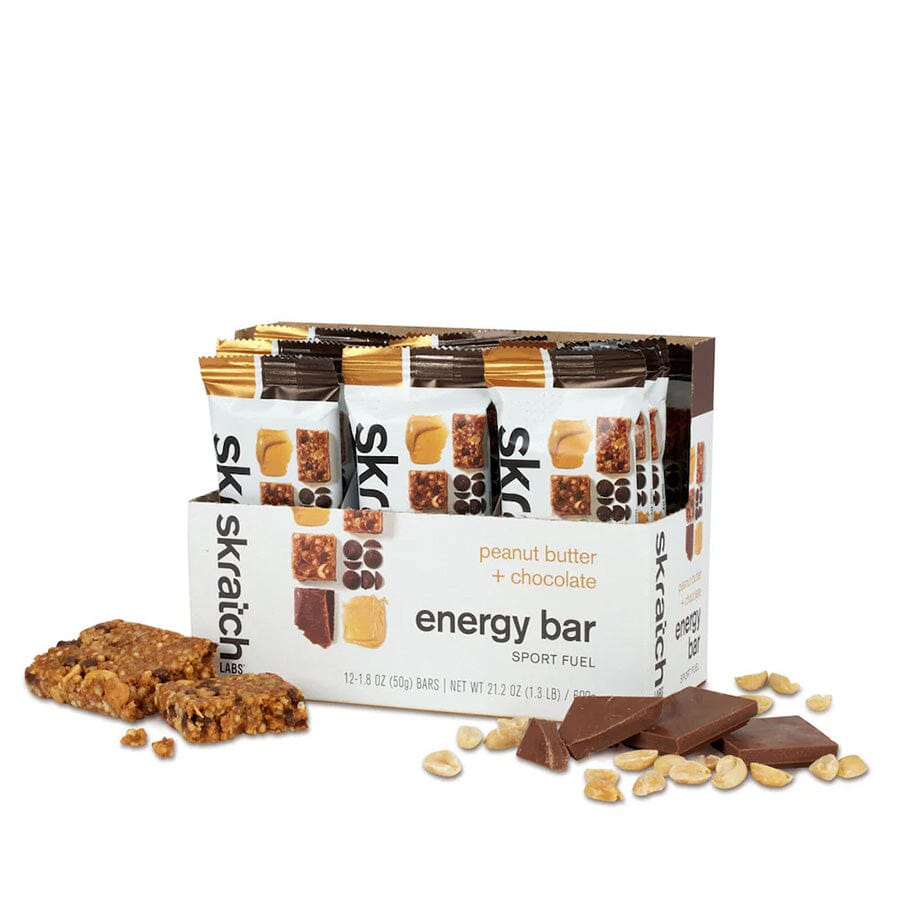 Skratch Labs Anytime Energy Bar Accessories Skratch Labs Peanut Butter & Chocolate 12 Pack 