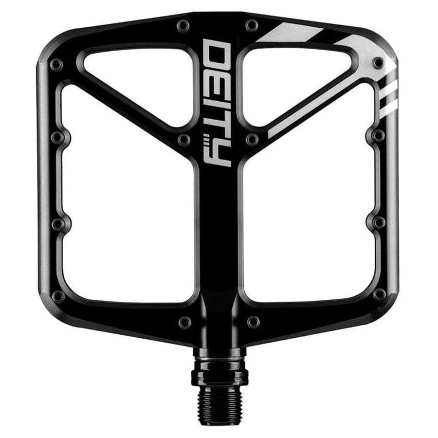 deity pedal pins Deity Supervillain Flat Pedals, Black
