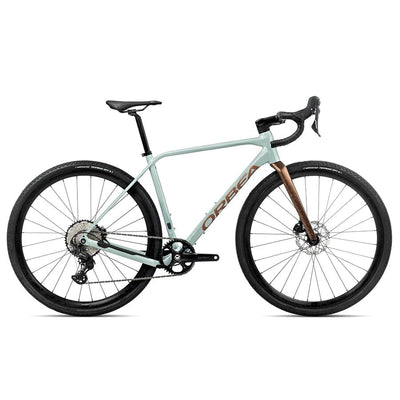 Orbea Terra H30 1X Bikes Orbea Bikes Blue Stone (Gloss) - Copper (Matt) XS 