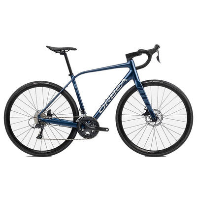 2023 Orbea Avant H60 Bikes Orbea Bikes Moondust Blue (Gloss) - Titan (Matt) 49 