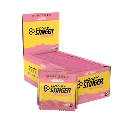 BOX of Honey Stinger Energy Chews Accessories Honey Stinger Pink Lemonade 12 / Box 