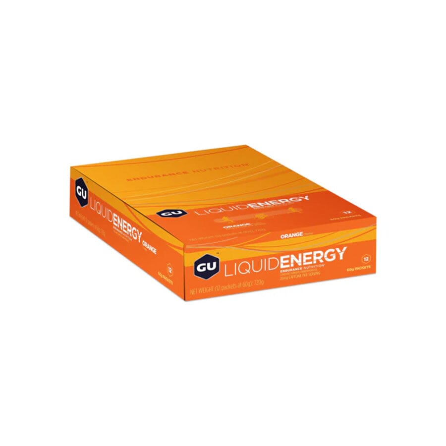 GU Energy Liquid Gel Accessories GU Energy Orange (with caffeine) Box of 12 