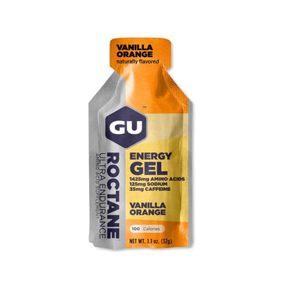 GU Energy Roctane Gel Accessories GU Energy Vanilla Orange (with caffeine) Single 