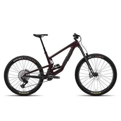 Santa Cruz Nomad 6 C GX AXS Bikes Santa Cruz Bikes Gloss Stormbringer Purple S 