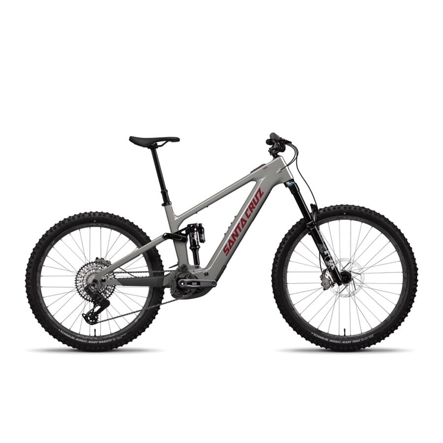 Santa Cruz Vala C GX AXS Kit Bikes Santa Cruz Bikes Gloss Grey S 