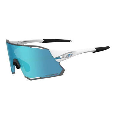 Tifosi Rail Race Apparel Tifosi Optics Matte White/Clarion Blue/Clear 