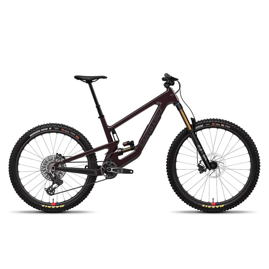 Santa Cruz Nomad 6 CC X0 AXS Reserve Bikes Santa Cruz Bikes Gloss Stormbringer Purple S 