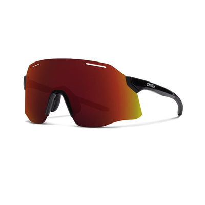 Smith Vert PivLock Sunglasses Apparel Smith Black + ChromaPop Red Mirror Lens 