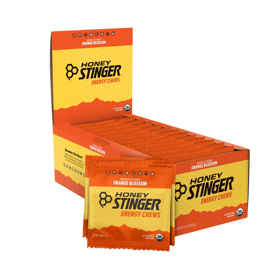 BOX of Honey Stinger Energy Chews Accessories Honey Stinger Orange Blossom 12 / Box 
